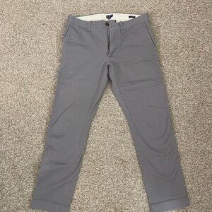 J. Crew SLIM-FIT FLEX KHAKI PANT Size: 31/30 Color: SLATE